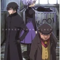Постер аниме Темнее чёрного