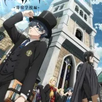 Постер аниме Тёмный дворецкий: Школа-интернат