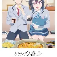 Постер аниме Я подружился со второй самой симпатичной девушкой в классе